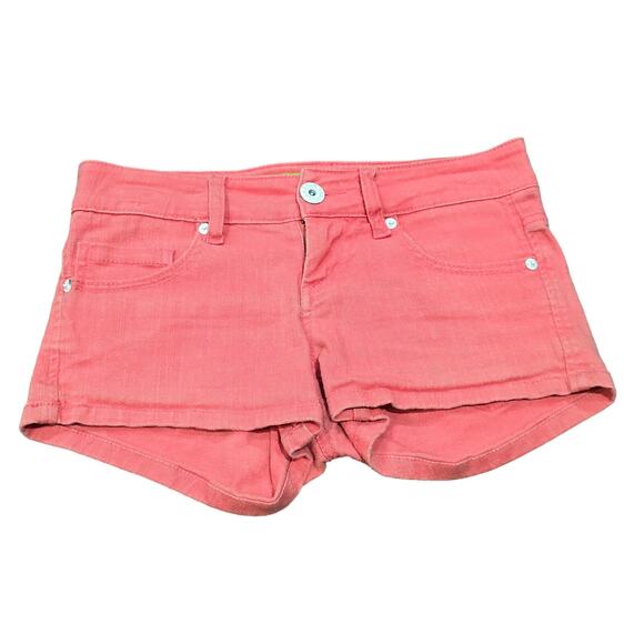Vanilla Star Pink Low Rise Shorty Surf Y2K Summer Short Shorts - Picture 1 of 7